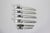 1937 First Love Hostess Set of Serving Utensils Spoons Slotted Sugar Butter Knife - 6 Piece For Sale - Image 10 of 11