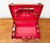 Mid-Century Modern German Red Beauty Vanity Mirror Case, 1960s For Sale - Image 16 of 18