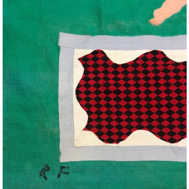 Robert Freimark, 70's Large Colorful Abstract Expressionist Art Protis Tapestry Wool Wall Hanging, 1974 For Sale - Image 4 of 8