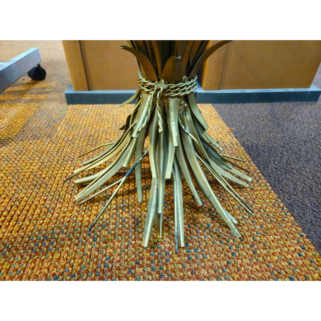 Art Deco Mid Century Wheat Table Attributed to Coco Chanel For Sale - Image 3 of 3