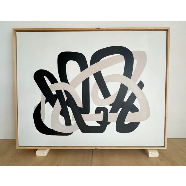 Amanda Andersen, Strings I: Acrylic Painting on Canvas, 2025 For Sale - Image 4 of 13