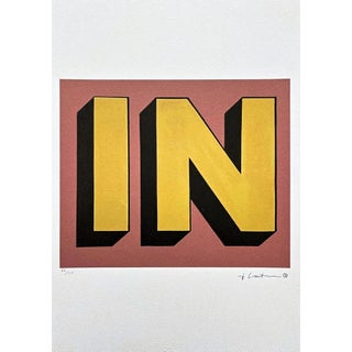 After Roy Lichtenstein, "In Placement", 1990s, Silk-Screen For Sale