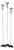 Model 1073/3 Floor Lamp by Gino Sarfatti for Arteluce, 1950s For Sale