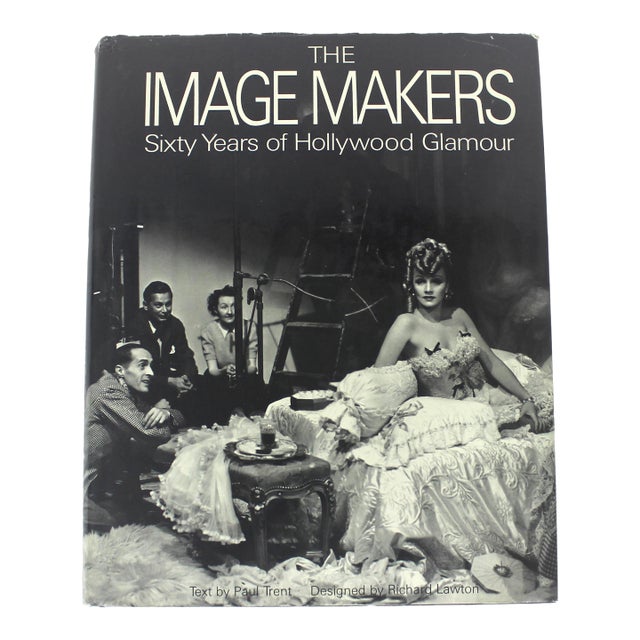 1972 the Image Makers: Sixty Years of Hollywood Glamour Hard Cover Coffee Table Book For Sale