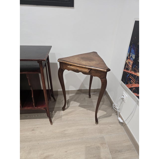 Louis XV Style Triangular Writing Table by André Mailfert, 1920s For Sale - Image 18 of 18