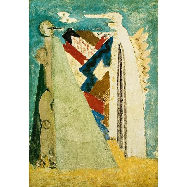 2003 After Mark Rothko "The Omen" (1943) Poster For Sale In Dallas - Image 6 of 8