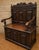 19th Century Renaissance Carved Wooden Storage Bench For Sale - Image 4 of 11