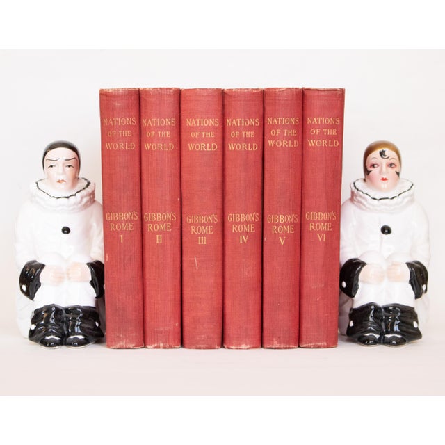 Complete set of 6 volumes of "The Decline and Fall of the Roman Empire" by Edward Gibbon, the greatest historical...