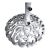 1950s White Cast Iron Outdoor Patio Umbrella Stand With a Distinctive Scrolling Vine Design For Sale