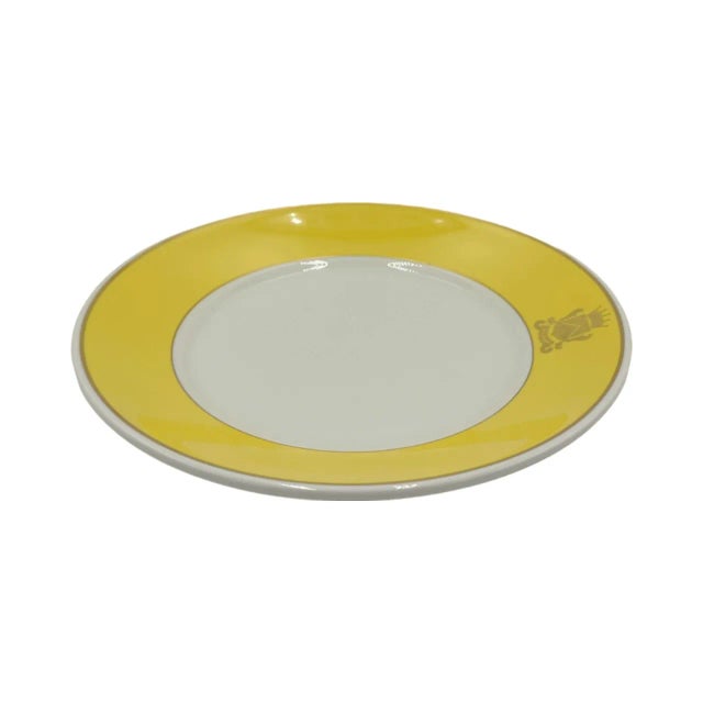Mid 20th Century Vintage The Carlyle Hotel NYC Porcelain Dinner Plate 9.5" New York For Sale - Image 5 of 12