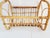 Boho Chic Mid-Century Bamboo & Rattan Magazine Rack For Sale - Image 3 of 12