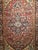 Textile Early 1900s Persian Heriz Rug, Hand-Knotted Wool, Geometric Design, Red & Navy, 6x10 For Sale - Image 7 of 14