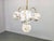 Art Deco Chandelier in Marble, Glass, Brass & Chrome, 1930s For Sale - Image 3 of 14