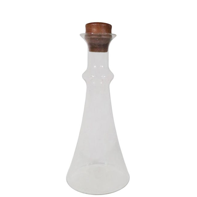 Classic Danish Mid Century wine carafe, designed by Gunner Cyren for Dansk, this is an earlier example marked "Denmark" on...