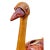 Wood Large Scale 1970s Wicker & Bamboo Standing Ostrich Box For Sale - Image 7 of 13