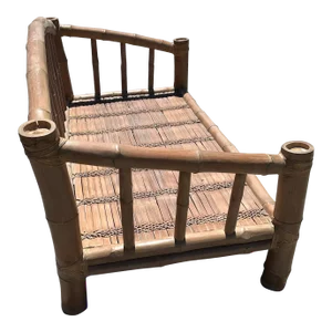 1980s Budji Layug Bamboo Sofa