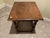 English Antique English Oak Joint Stool Side Table For Sale - Image 3 of 6