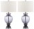 2020s Glass Urn Lamp in Grey - a Pair For Sale - Image 5 of 5