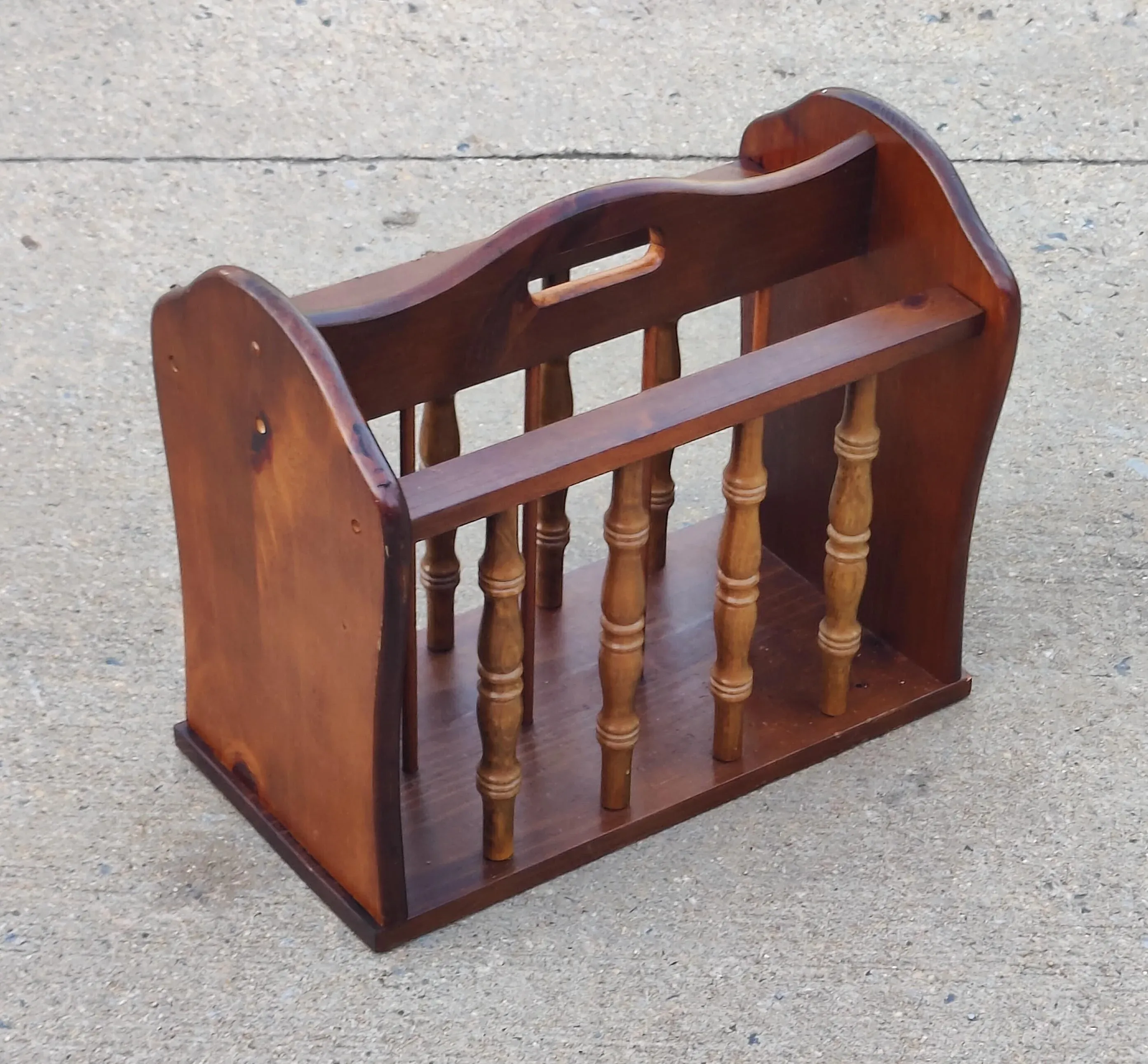 Vintage Magazine Holder