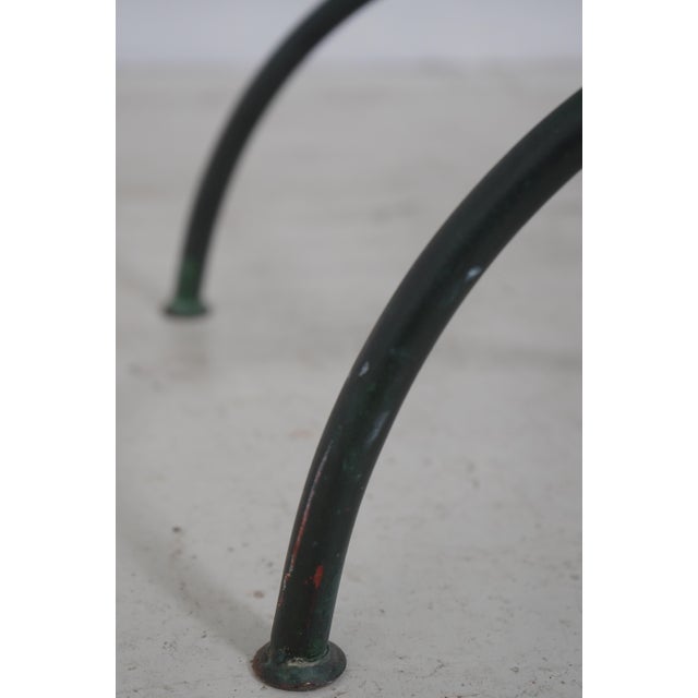 Metal Vintage 1950s Salterini Design Iron Window Bench For Sale - Image 7 of 13