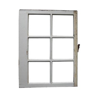 Vintage Reclaimed Wood Window For Sale