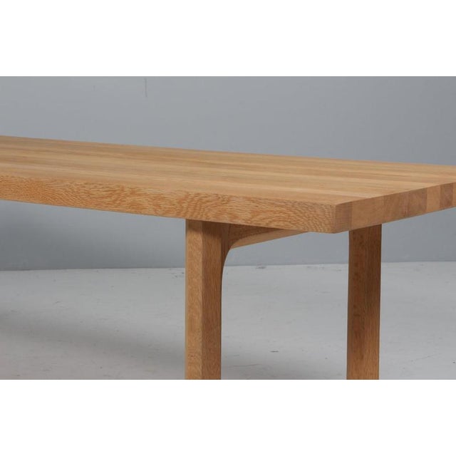 Coffee Table in Oak by Illum Wikkelsø, 1960s For Sale - Image 6 of 7