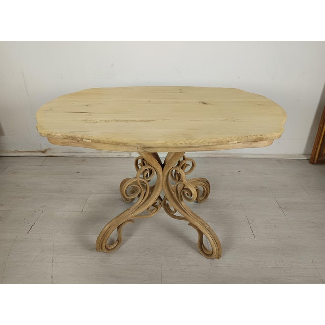 Thonet Curved Wood Side Table, 1890s For Sale - Image 5 of 18