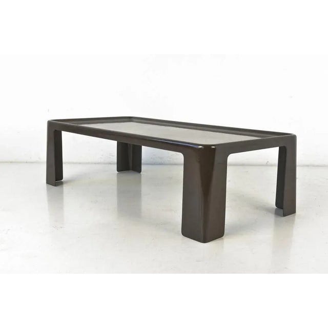 Mid-Century Modern Italian Amanta Side Table by Mario Bellini for B&B Italia, 1966 For Sale - Image 3 of 10