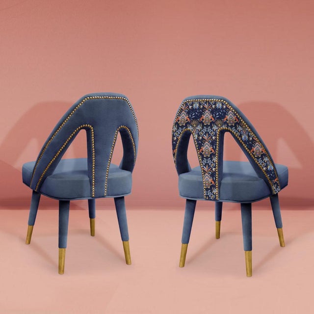 Caron Dining Chairs by Ottiu, Set of 8 For Sale - Image 11 of 17