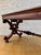 Spanish Baroque Revival Writing Table with Lyre Legs and Leather Top, 1920s For Sale - Image 9 of 10
