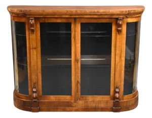 Victorian Burr Walnut Sideboard, 1870