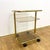 Metal Vintage Chromed Serving Table on Wheels, 1970s For Sale - Image 7 of 10