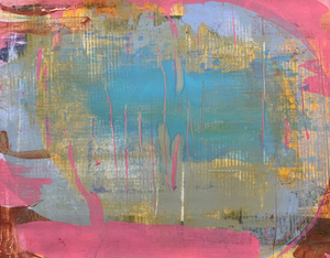 Monika Rossa, Abstraction, 2025, Oil on Canvas