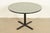 Green Herman Miller Style Modern Round Pedestal Dining Table or Game Table For Sale - Image 8 of 8