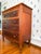 Antique Early 1800s New England Neoclassical Cherry and Mahogany Chest of Drawers For Sale - Image 4 of 15