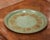 French 19th Century French Hand-Painted Green Tole Tray With Gilt Foliate Decor For Sale - Image 3 of 6