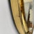 Metal Mid-Century Modern Italian Round Wall Mirror in Brass, 1950s For Sale - Image 7 of 10