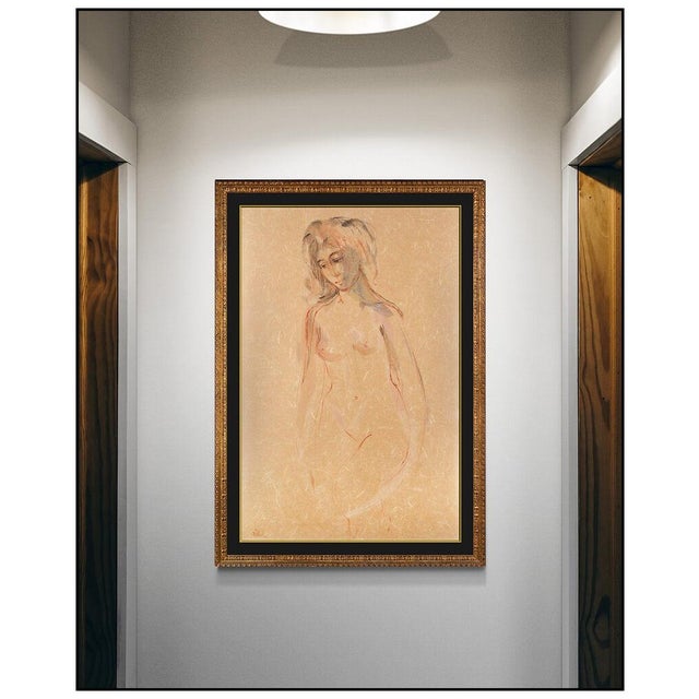 Message us to inquire about custom framing options! (Included for free with every purchase) The Artwork here, "Standing...