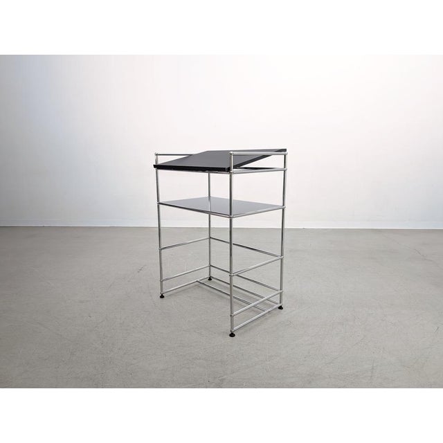 Black Standing Desk by Fritz Haller for USM Haller For Sale - Image 4 of 9