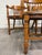 Wood Vintage Colonial Revival Library Lawyer Banker Jury Chairs - Set of 3 For Sale - Image 7 of 10