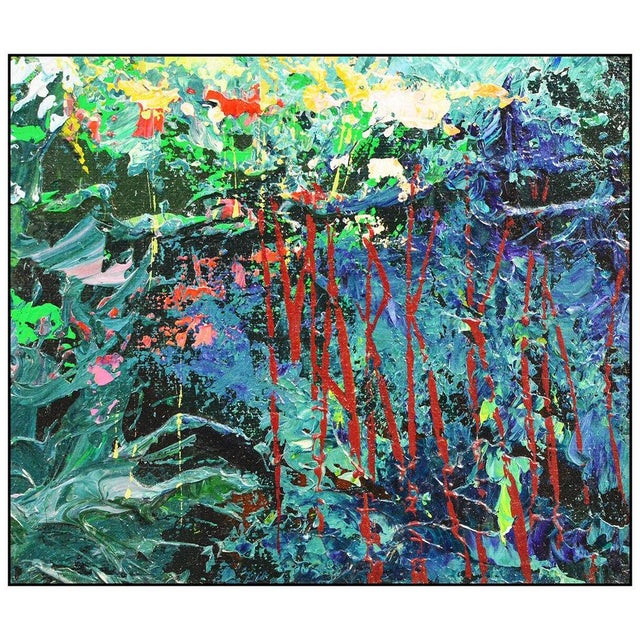 Post Impressionist Late 20th Century Hideaway, Mark King For Sale - Image 3 of 4