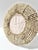 Late 20th Century Sculptural Brutalist Style Gilt Studded Round Picture Frame – Textured Gold Photo Frame For Sale - Image 5 of 7