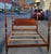 Mid 20th Century Solid Cherry Semi Poster Full Size Bed Frame For Sale - Image 4 of 10