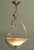 Metal Modernist Asymmetrical Brass and Glass Ceiling Light, 1970 For Sale - Image 7 of 8