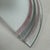Crescent Moon Wall Lamp in Satin Murano Glass and Metal, 1970s For Sale - Image 9 of 14