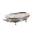 Silver Heater Food Plate from Messulam For Sale