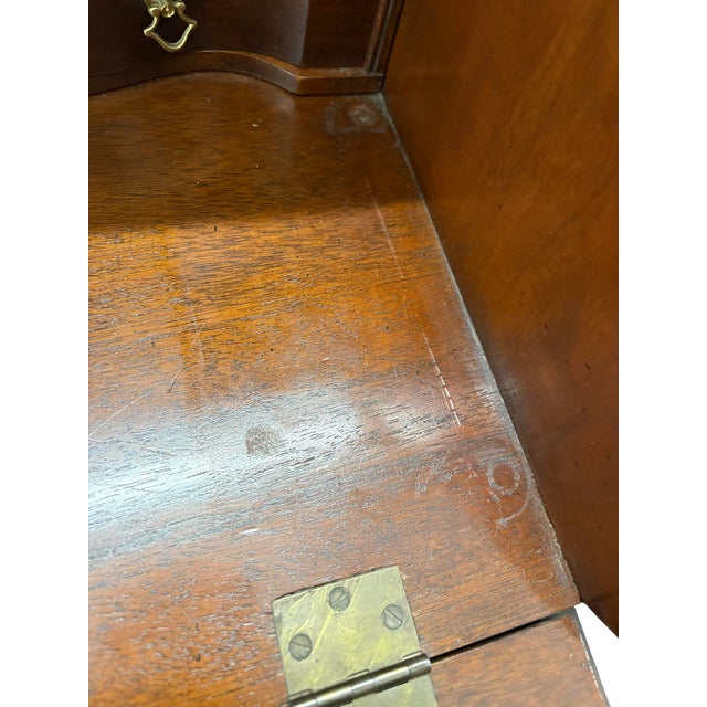 Late 20th Century Baker Furniture Historic Charleston Collection Secretary Desk For Sale - Image 12 of 16