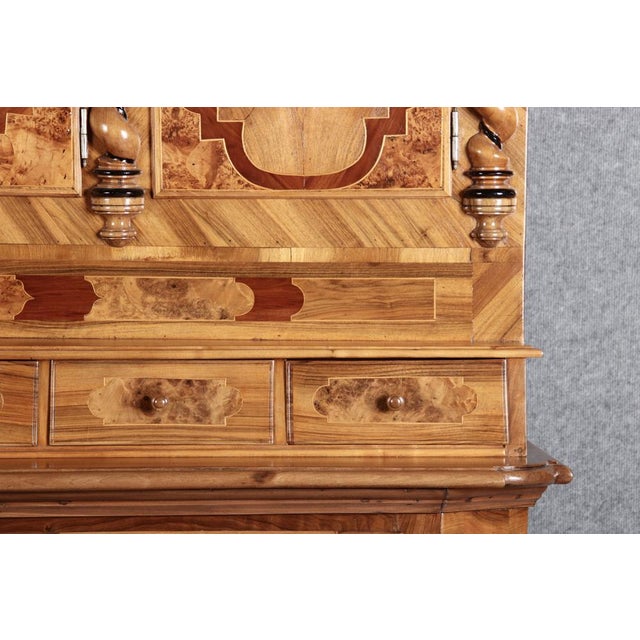 Antique Baroque Top Cabinet, 1730s For Sale - Image 12 of 18