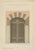Alexandre M. Raymond, Sultan Bayezid Mausoleum Door, Bursa, 1924, Paper For Sale