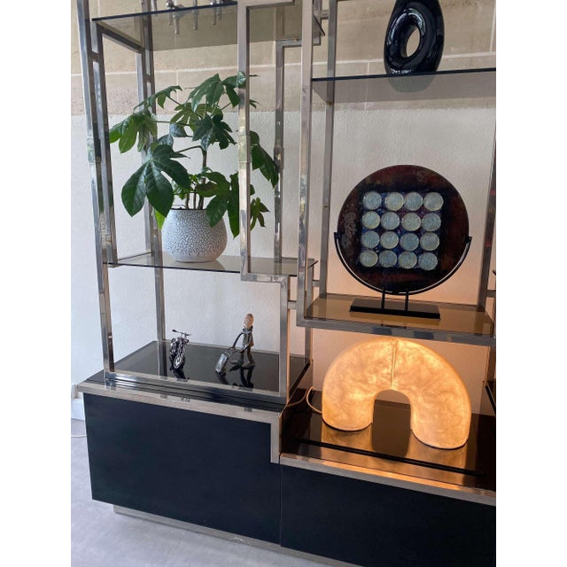 Bookcase attributed to Kim Moltzer, 1970s For Sale - Image 12 of 18